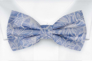 CORSAGE Sky blue nœud papillon