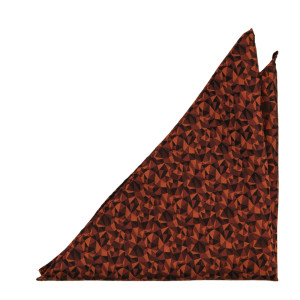 COUPLING CINNAMON BROWN pochette de costume