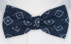 CRACKERJACK BLUE nœud papillon pré-noué