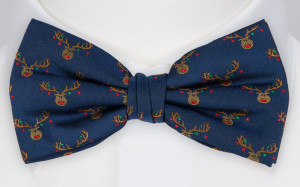 DEEROHDEER BLUE nœud papillon pré-noué