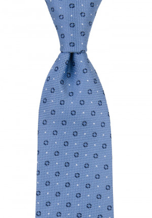 DELICATEDOT LIGHT BLUE cravate classique