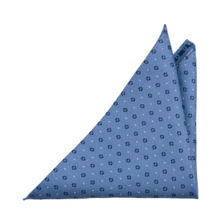DELICATEDOT LIGHT BLUE pochette de costume