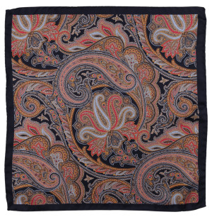 DILUSSO NAVY pochette de costume