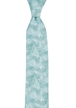 DONOTLEAFME TURQUOISE cravate pour enfant medium