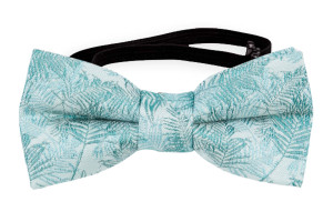 DONOTLEAFME TURQUOISE nœud papillon bébé