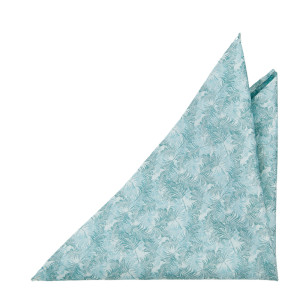 DONOTLEAFME TURQUOISE pochette de costume