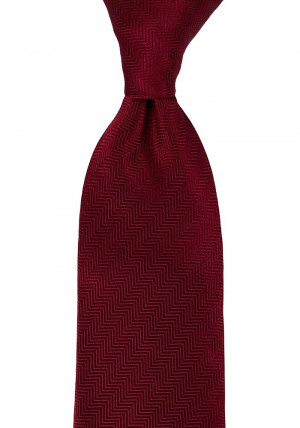 DRUMMEL DARK RED cravate classique