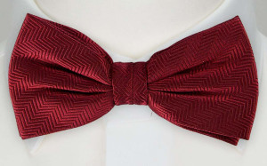 DRUMMEL DARK RED nœud papillon pré-noué