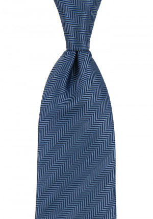 DRUMMEL SLATE BLUE cravate classique