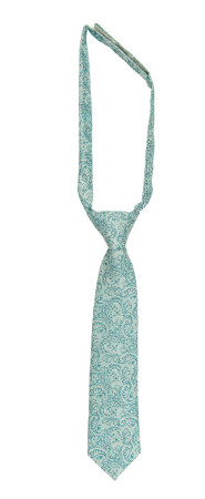 ENSAMBLE TURQUOISE petite cravate enfant pré-nouée