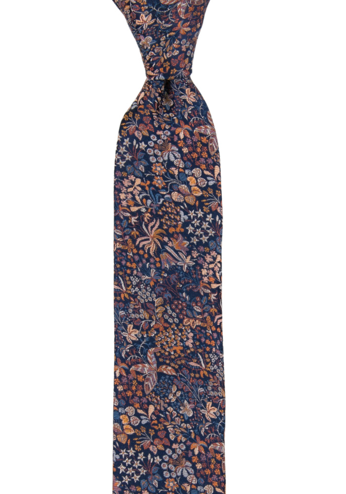 EXCLUSE ORANGE cravate slim