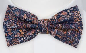 EXCLUSE ORANGE nœud papillon pré-noué