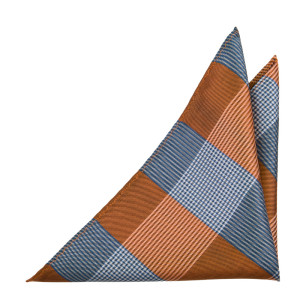 FAIRANDSQUARE BLUE pochette de costume
