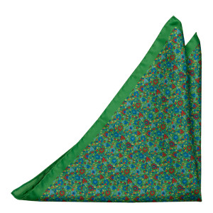 FLORIDO Green pochette de costume