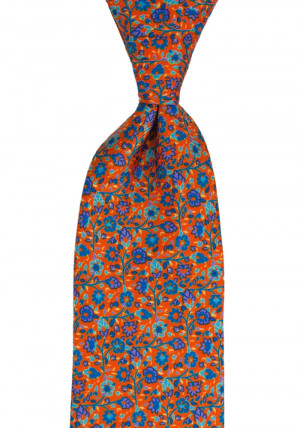 FLORIDO Orange cravate classique