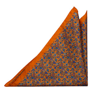 FLORIDO Orange pochette de costume