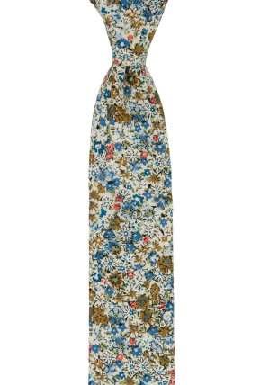 FLOWERFOLLY BLUE cravate pour enfant medium