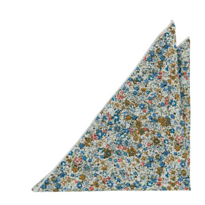 FLOWERFOLLY BLUE pochette de costume