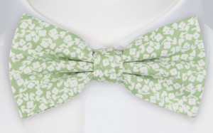 FORGIVEME GREEN nœud papillon pré-noué