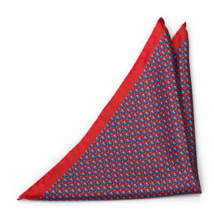 FORZAPESCE Red pochette de costume