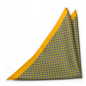 FORZAPESCE Yellow pochette de costume