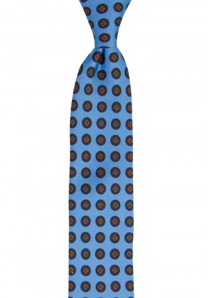 FRANCOBOLLO Light blue cravate slim