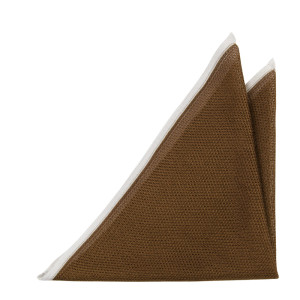 GARVA Brown pochette de costume