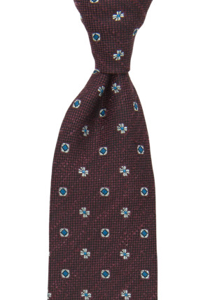 GENTILUOMO BURGUNDY cravate