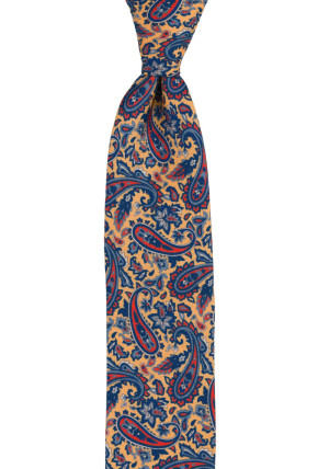 GOCCIOLE Yellow cravate slim