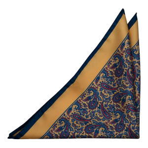 GOCCIOLE Yellow pochette de costume