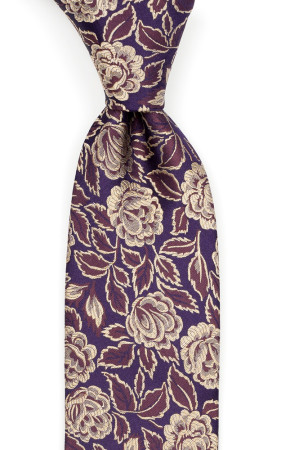 GOLDIVINE Aubergine cravate
