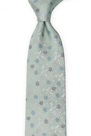 GROOMBLOOM Dusty mint cravate classique