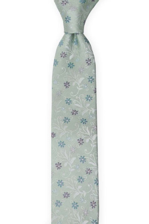 GROOMBLOOM Dusty mint cravate pour enfant medium