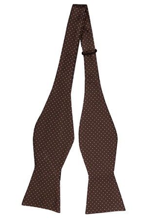 GRYMT BROWN nœud papillon à nouer