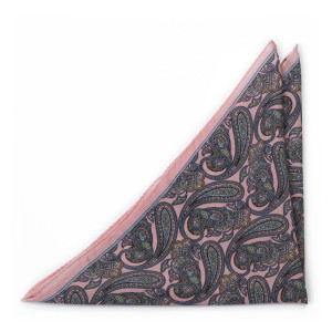 GUARNITO Dusty pink pochette de costume