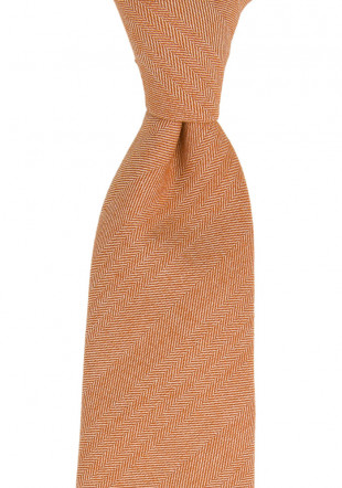 HEARTFELT Burnt Orange cravate