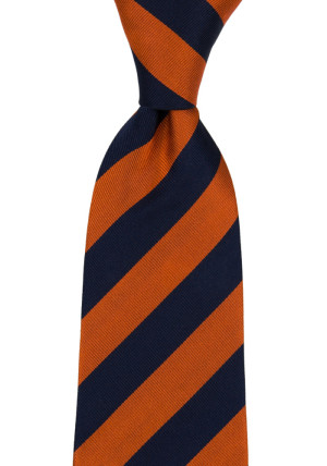 HYVENS ORANGE cravate classique