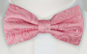 ROMANTISK PINK nœud papillon