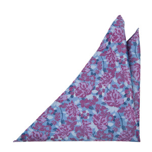INFLOWERLOVE LIGHT BLUE pochette de costume