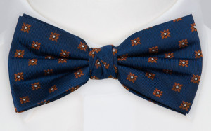 INGOODORDER NAVY nœud papillon pré-noué