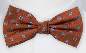 INGOODORDER TERRACOTTA nœud papillon pré-noué