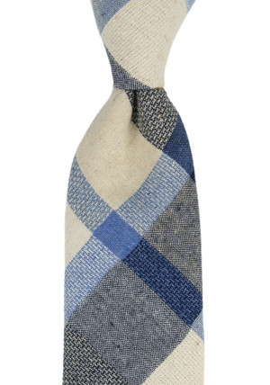 INTERWEAVE Blue cravate classique