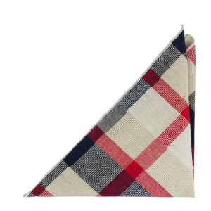 INTERWEAVE Red pochette de costume