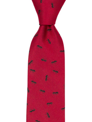 ANTBARON Red cravate