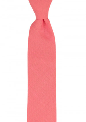 BASKETVEIL Pink cravate slim