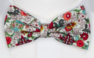 BLOOMDANCE White nœud papillon