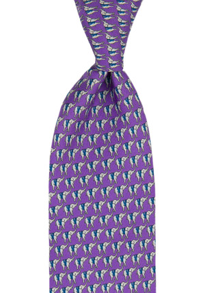 BOCCAGLIO Purple cravate