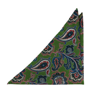 BOFFOLA Green pochette de costume