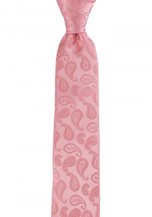 BRUD Pink cravate slim