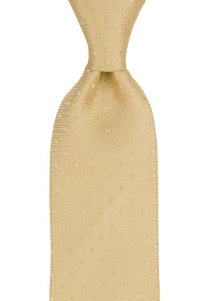 BRUDGUM CHAMPAGNE cravate classique